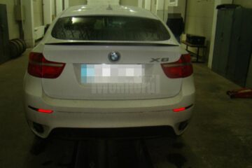 Autovehiculul marca BMW X6 a fost restituit în cursul zilei de ieri