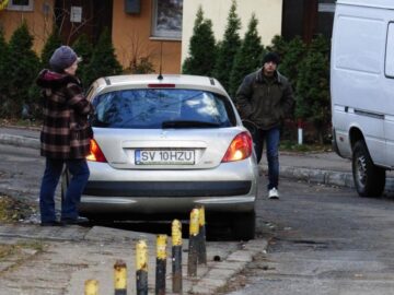 Mașina care a provocat evenimentul rutier în care a fost implicat autobuzul TPL