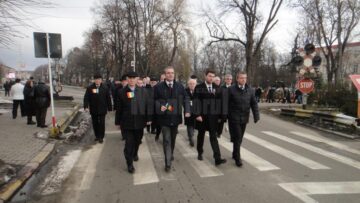Festivitate cu depuneri de coroane și alocuțiuni la Monumentul Eroilor din Rădăuți