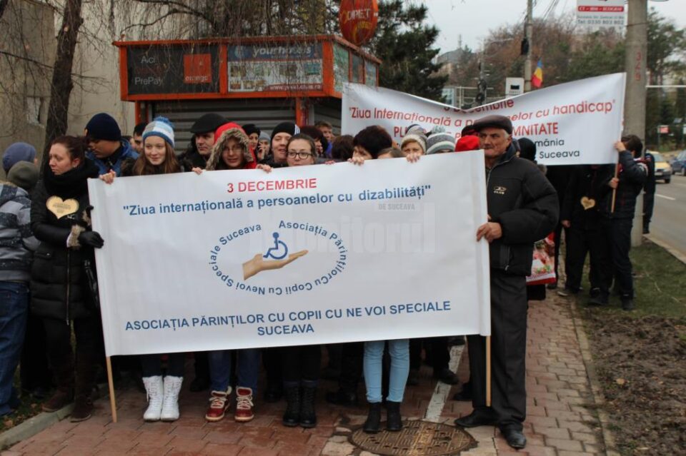 Marșul „Pledoarie pentru demnitate”, pe străzile Sucevei