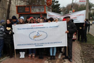 Marșul „Pledoarie pentru demnitate”, pe străzile Sucevei