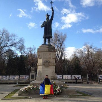 Bucovina de Nord și Basarabia, unite simbolic de România, prin alergare, de un sucevean temerar