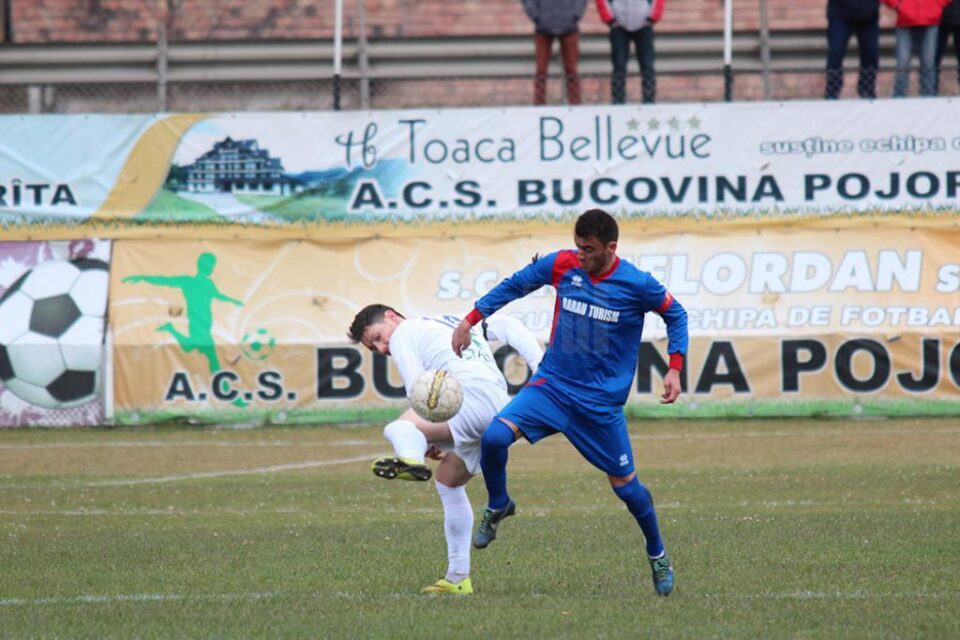 Căinari, un fotbalist de bază pentru Bucovina Pojorâta