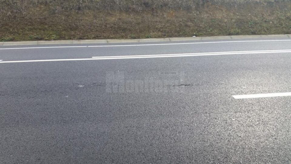 Fisuri pe șoseaua de centură