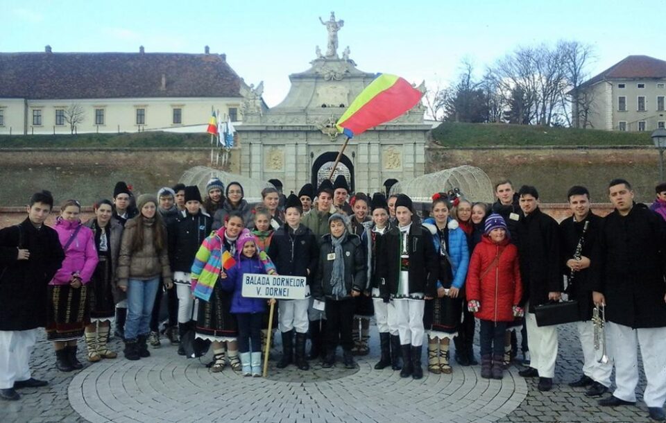Ansamblul “Balada Dornelor” a ocupat locul I la Festivalul de Folclor “Ambasadorii Unirii”