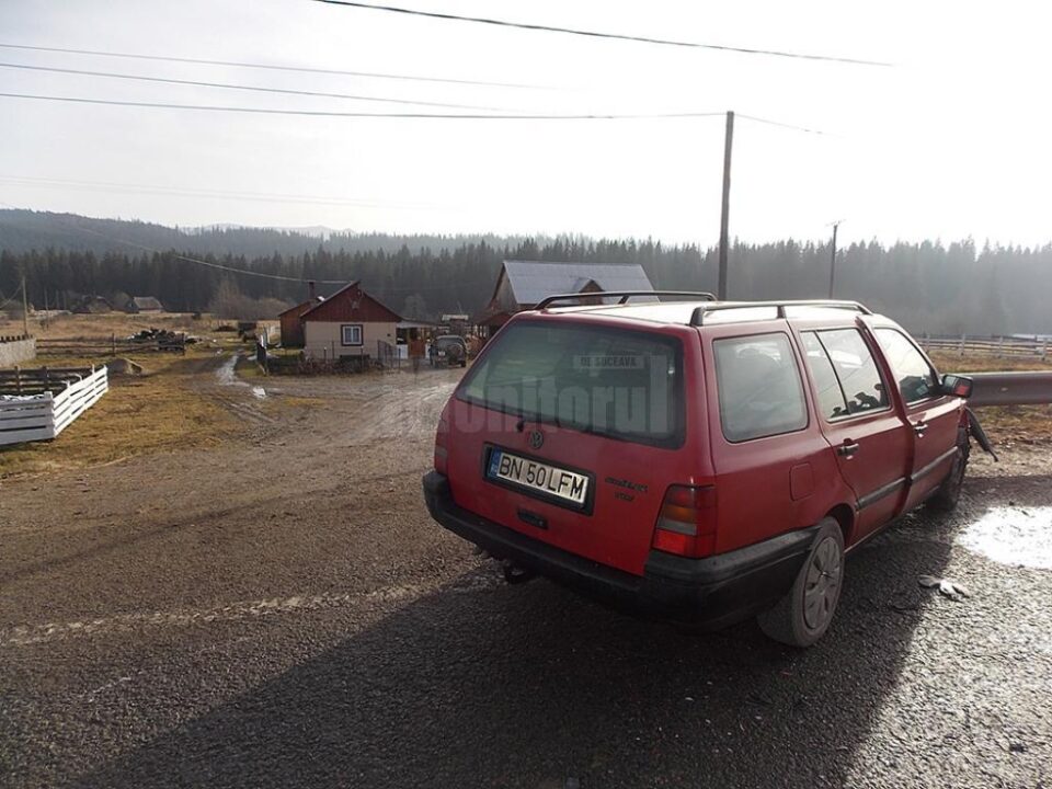 Prins băut și fără permis la volan după greșeala altui șofer