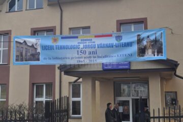 Școala din Liteni, reabilitată la 150 de ani de la înființare