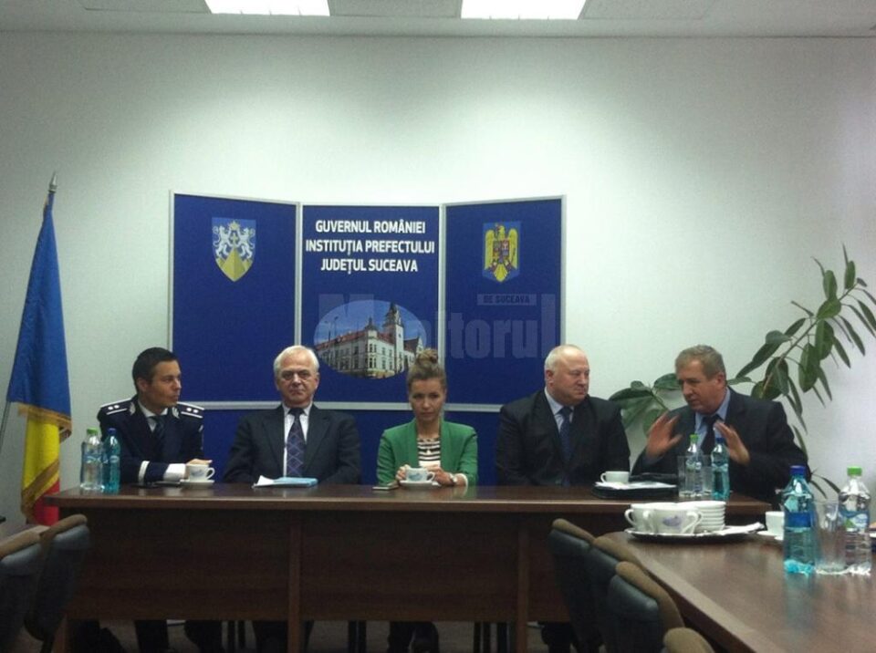 Întâlnirea care a avut loc ieri la Prefectura Suceava