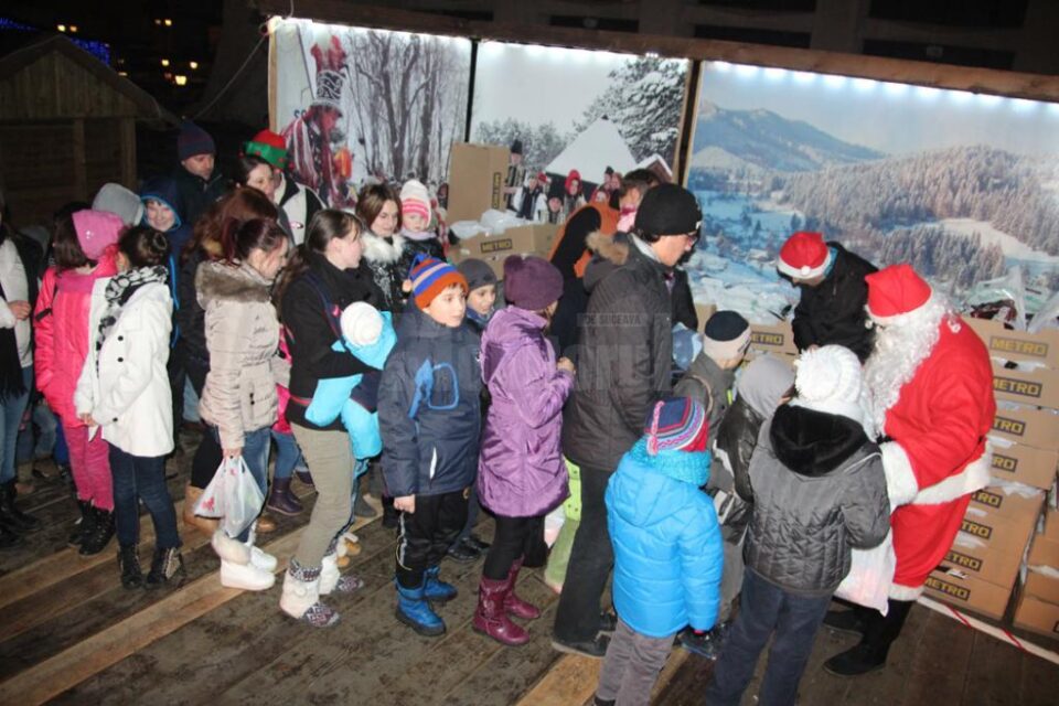Mii de copii sunt așteptați marțea viitoare, pe 15 decembrie, la întâlnirea cu Moș Crăciun