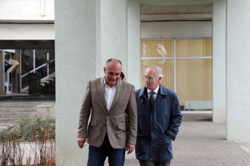 Sir Peter Rigby (dreapta) s-a întâlnit și cu deputatul Alexandru Băișanu