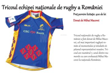 Tricoul echipei naționale de rugby a României