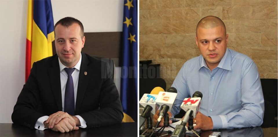 Viceprimarii Lucian Harșovschi și Ovidiu Doroftei, inițiatorii proiectului