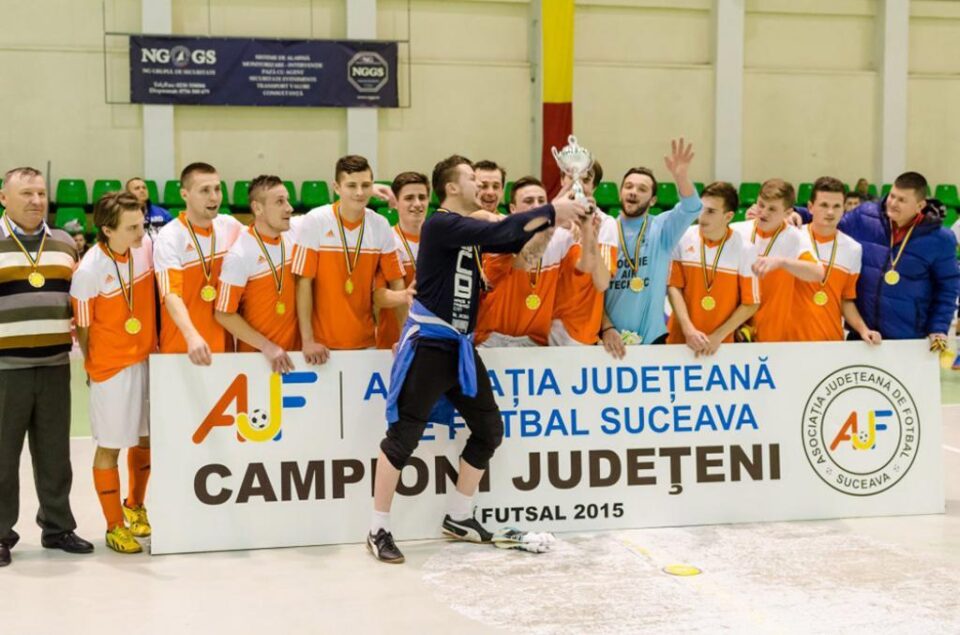 Bucovina II Rădăuți a câștigat ediția inaugurală a Campionatului județean de futsal