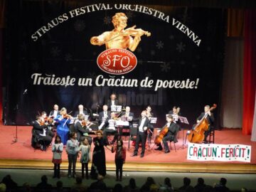 Concert de Crăciun, cu Strauss Festival Orchestra Vienna, pe scena suceveană