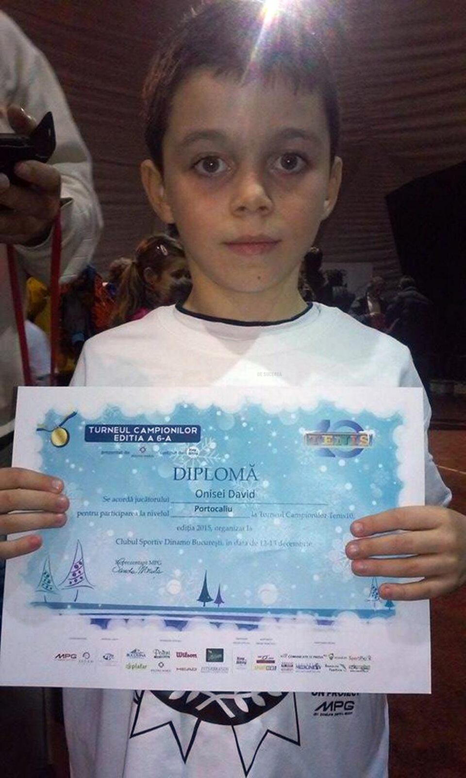 David Onisei din Fălticeni, pe locul 4 la Turneul Campionilor
