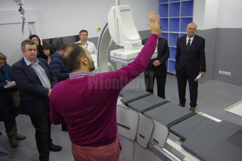 Diagnosticul și tratamentul infarctului acut și AVC, facilitate de noul angiograf