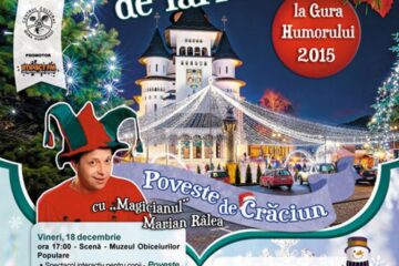 Poveste de Crăciun cu „magicianul” Marian Râlea la Gura Humorului