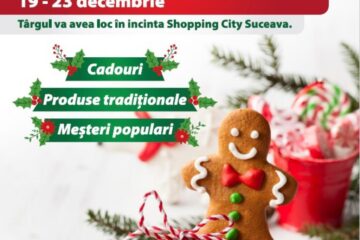 Târg de Crăciun, la Shopping City Suceava