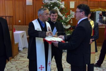 Obiceiul de împărțire cu opłatek, respectat și în acest an de polonezii din Suceava