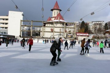Patinoarul Areni, deschis după un program special, pe durata vacanței elevilor