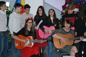 Serbarea de Crăciun a elevilor Colegiului „Al. I. Cuza”