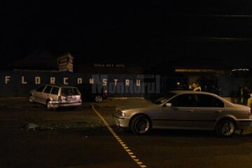 Mașinile implicate în accident