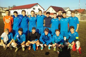 Lotul echipei de juniori A de la LPS Suceava, pregătită de Marius Lup