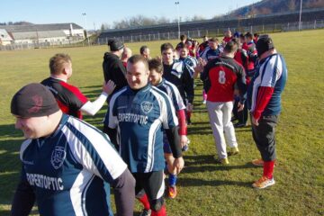 Rugbiștii din județ au răspuns prezent la tradiționala miuță de Crăciun