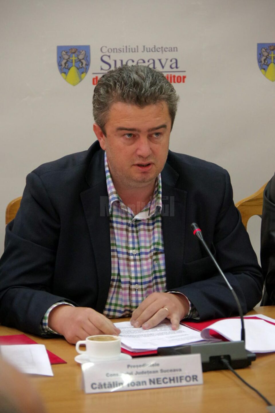 Președintele Consiliului Județean Suceava, Cătălin Nechifor