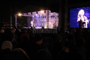 Fascinant spectacol de artificii la “Revelionul în aer liber”organizat de Primăria Suceava