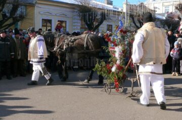 La Fălticeni, Revelion în centrul orașului