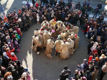 La Fălticeni, Revelion în centrul orașului
