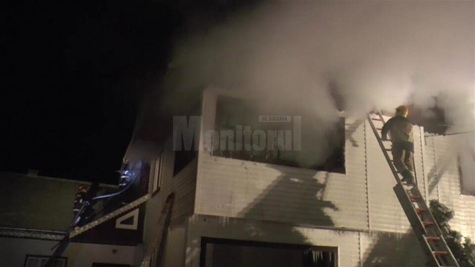 Incendiul de la Arbore, care a distrus peste 50% din casă