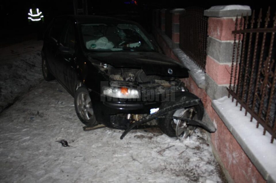 Mașină implicată în accidentul mortal