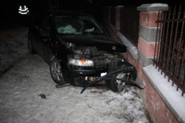 Mașină implicată în accidentul mortal