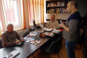 Dr. Martiniuc, dir. Baciu, dir. Filipescu