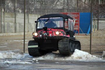 Autoșenilata în valoare de 182.831 de lei