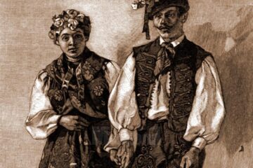 Miri Maghiari din Dornești – desen de Julius Zalaty Zuber (1867-1918)