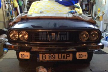 Autoturismul Dacia 1410, în fabrica de vise, garajul lui Dănuț Crainiciuc