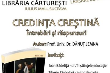 Lansare de carte la Librăria Cărturești Suceava
