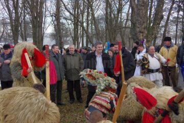 Anul Nou pe stil vechi, celebrat ieri la Drăgușeni