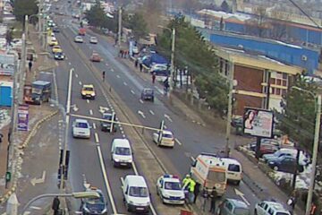 Accidentul petrecut ieri dimineață