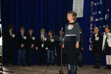 Omagiu poetului Mihai Eminescu, la Liceul Tehnologic “Vasile Cocea” Moldovița