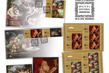 Emisiune de mărci poștale dedicată Muzeului Național Brukenthal din Sibiu