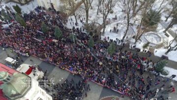 Protestul a fost cea mai amplă manifestare publică de acest gen din ultimii 25 de ani