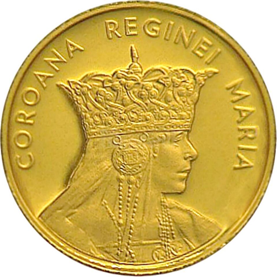 Istoria aurului - Coroana Reginei Maria