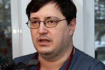 Purtătorul de cuvânt al spitalului, dr. Tiberius Brădățan