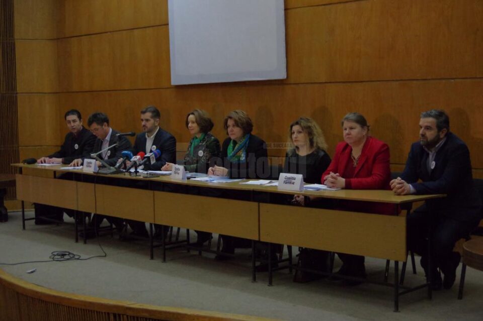 Conferința de presă, organizată miercuri, 20 ianuarie, la Sala Mică a Casei de Cultură Suceava