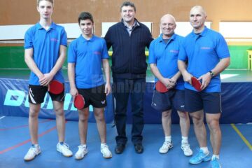 Componenții lotului ACS Șomuz Fălticeni, încurajați de primarul Cătălin Coman