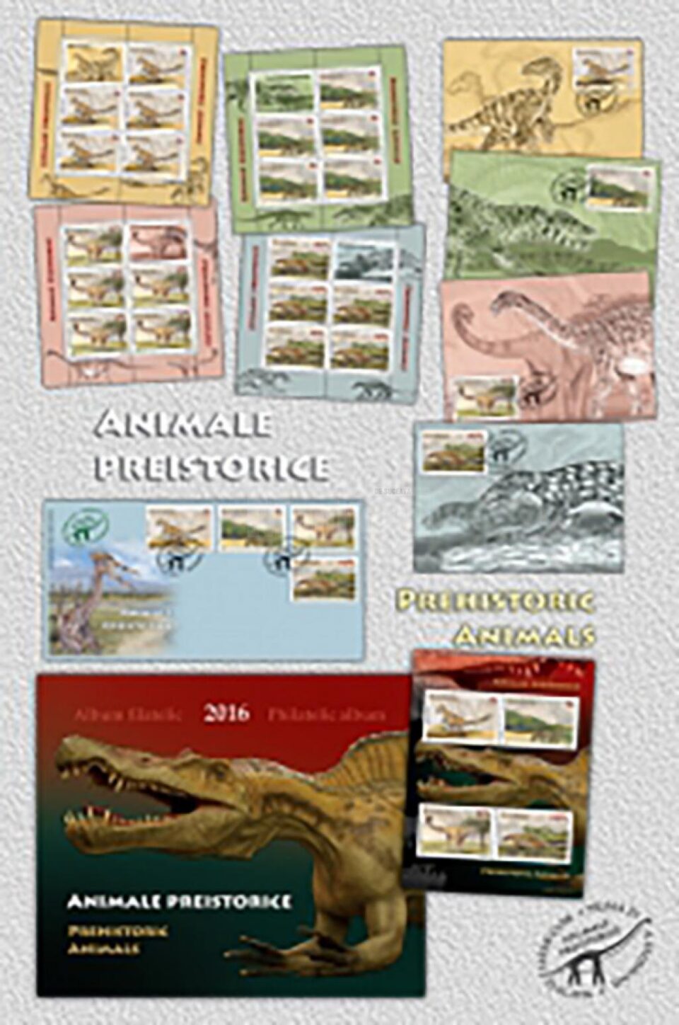Emisiunea de mărci poștale „Animale preistorice”